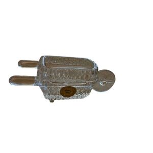 Princess House - Highlights 24% Lead Clear  Crystal Mini Wheelbarrow 4" Long